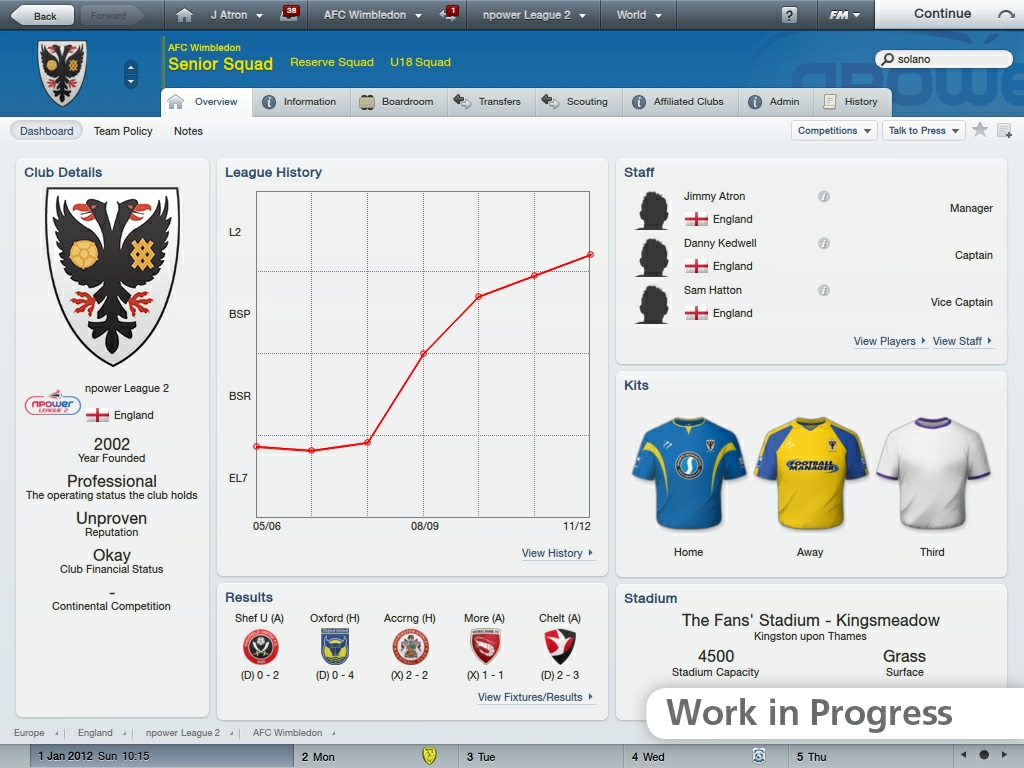 Football Manager 2012 - Imagen 48
